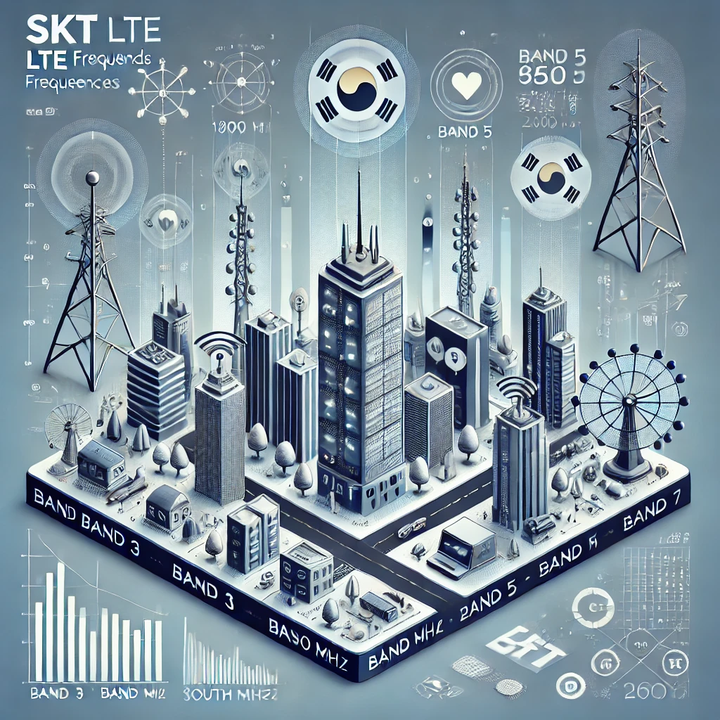 SKT LTE 주파수 밴드