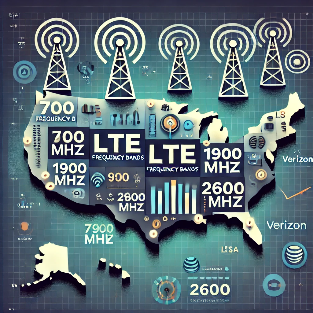 미국 lte 주파수 대역