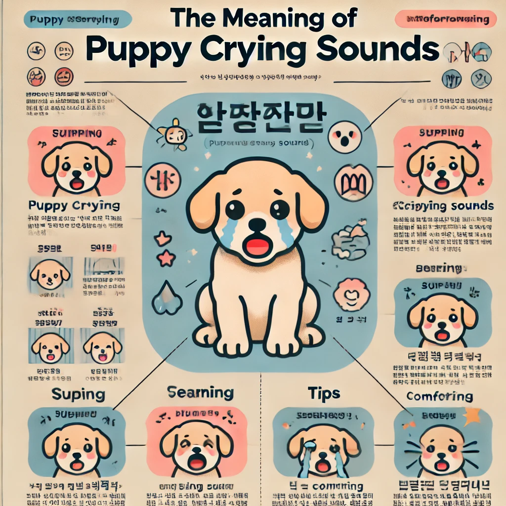 새끼 강아지 울음소리