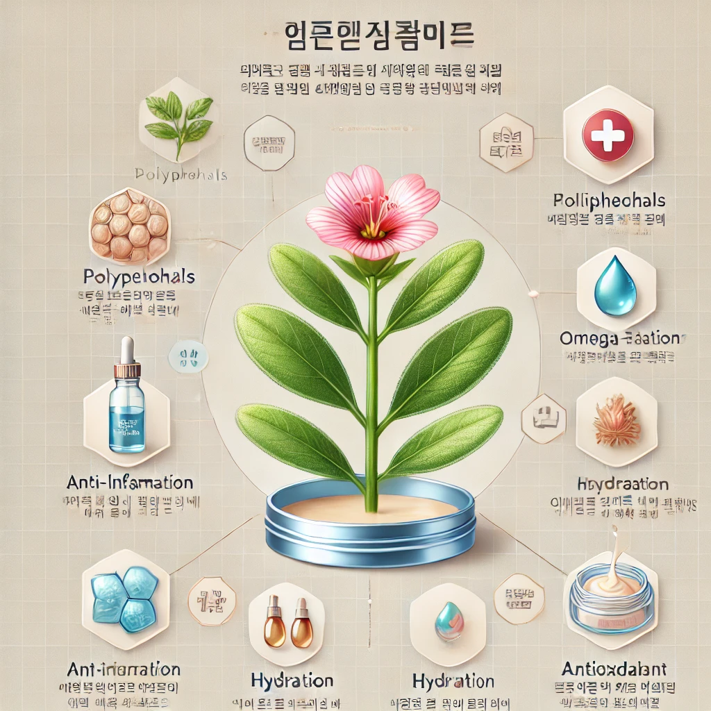쇠비름추출물 피부 효능