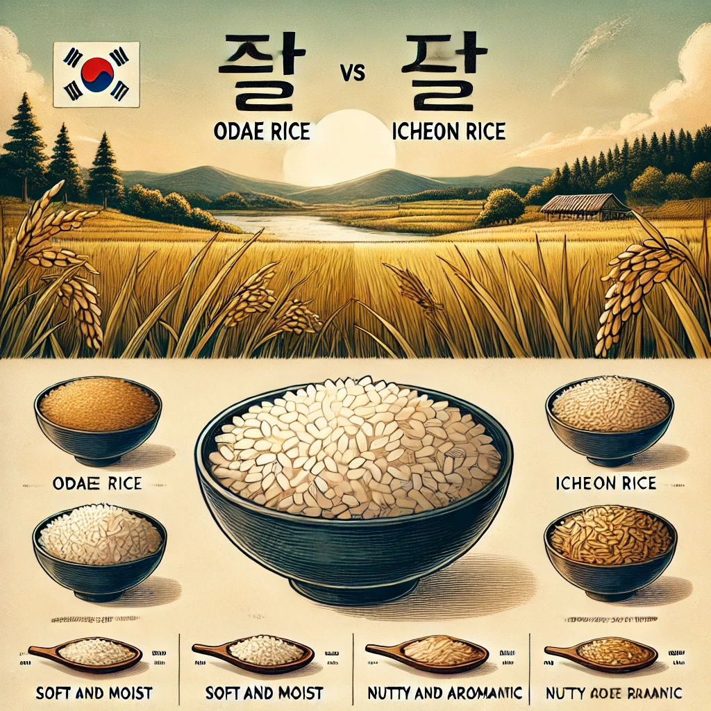 오대쌀 이천쌀