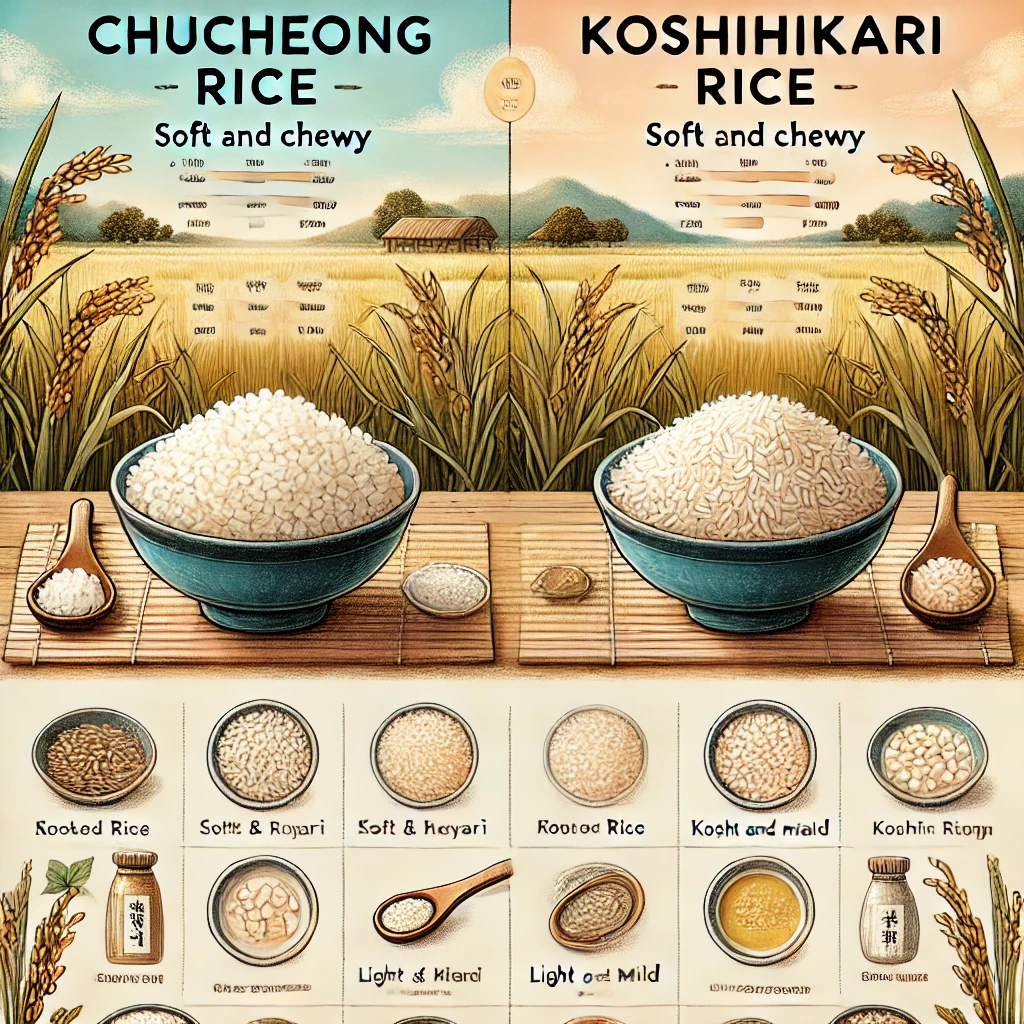 추청 고시히카리 비교